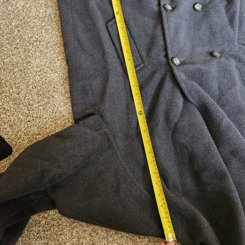 Max Mara Wool Cashmere Blend Coat Size 10 EUC - Picture 6 of 7
